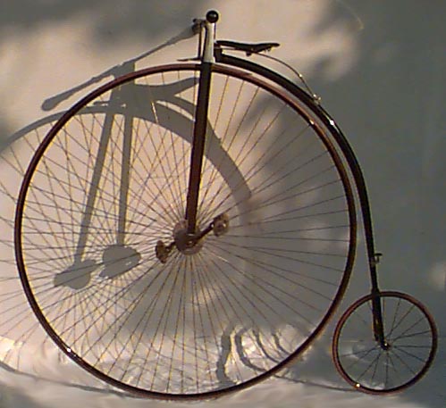 antique high wheel bicycle for sale